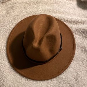Brown hat